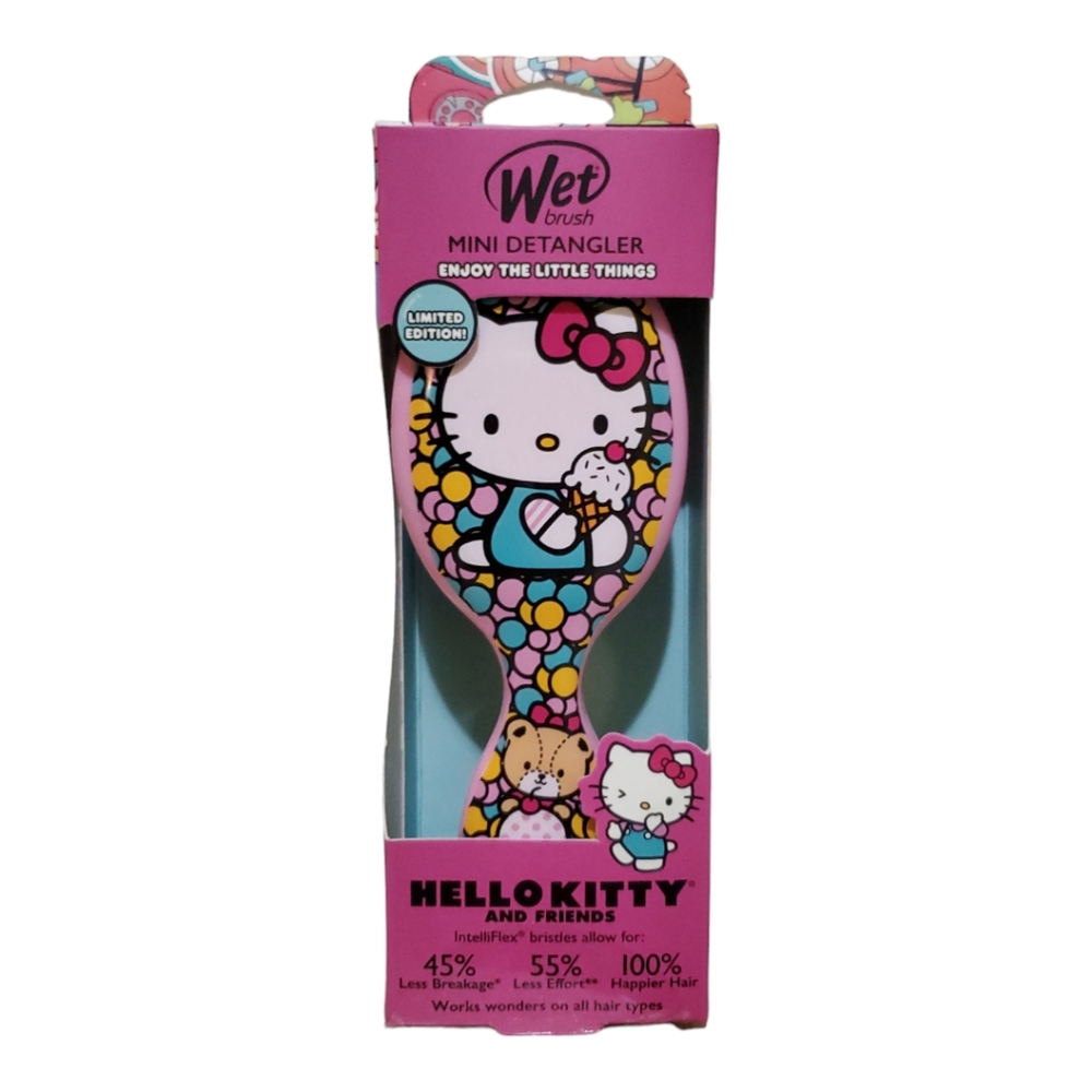 Wet brush Mini Detangler Hello Kitty And Friends NEW